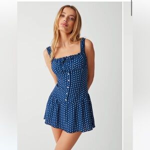 Frankie’s Bikinis Christina Ruffle Dress - brand new without tags! Size XS